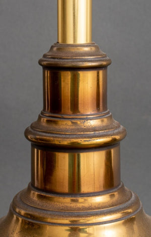 Vintage Brass and Ceramic Table Lamp, Pair (8958832935219)