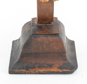 Spanish Colonial Christ Crucified Wood Sculpture (9547344019763)
