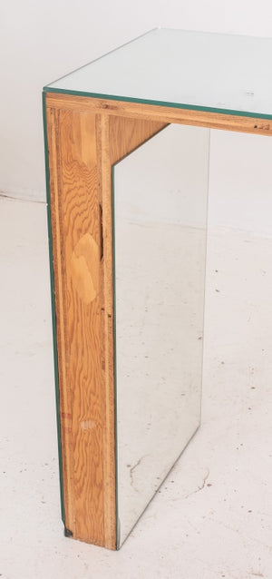Mirrored Long Waterfall Console or Sofa Table (8528301064499)