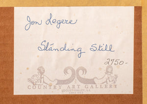 Jon Legere "Standing Still" Oil on Canvas (9690257981747)
