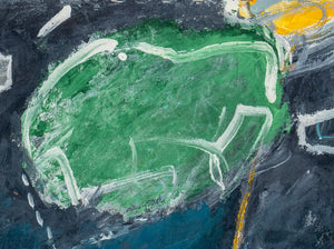 Elfi Schuselka "On Edge" Oil on Canvas (9429122941235)