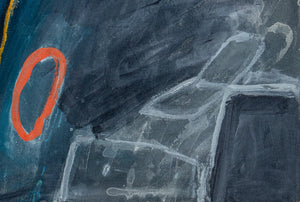 Elfi Schuselka "On Edge" Oil on Canvas (9429122941235)