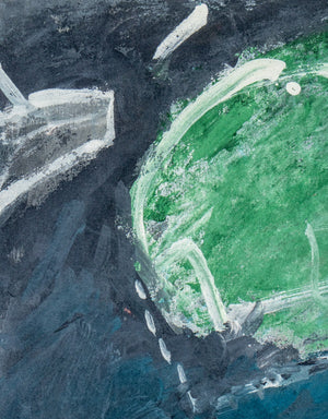 Elfi Schuselka "On Edge" Oil on Canvas (9429122941235)