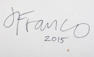 James Franco "Coloring Book" Oil on Canvas, 2015 (9635759161651)