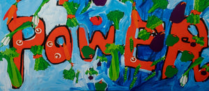 James Franco "Coloring Book" Oil on Canvas, 2015 (9635759161651)