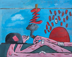 Domenick Capobianco Surrealist Oil on Canvas (9181657825587)