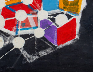 Domenick Capobianco Abstract Cubist Oil on Canvas (9035604164915)