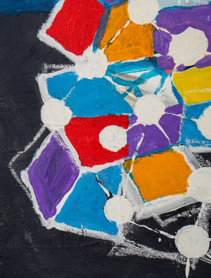 Domenick Capobianco Abstract Cubist Oil on Canvas (9035604164915)