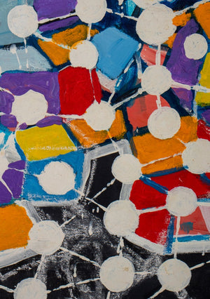Domenick Capobianco Abstract Cubist Oil on Canvas (9035604164915)