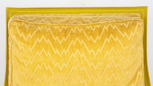 Louis XV Style Yellow Painted Upholstered Armchair (8311064625459)