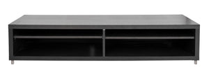 Modern Faux Wenge Wood Entertainment Console (9365145878835)