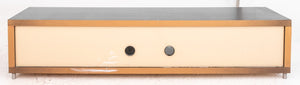 Modern Faux Wenge Wood Entertainment Console (9365145878835)