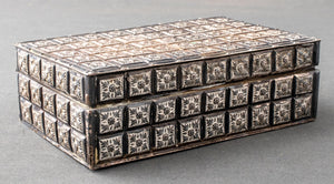 Vietnamese Silvered Metal Table Box (8896056557875)