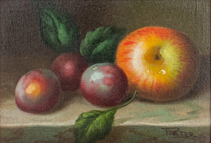 Pieter Signed Still Life Scene Oil on Canvas (8331954159923)