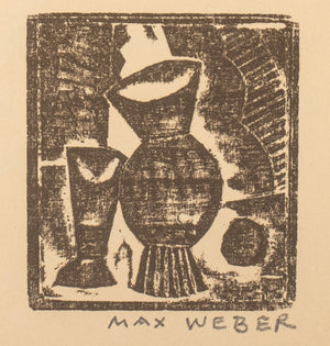 Max Weber Still Life & Figural Portrait Woodblocks (8907249680691)