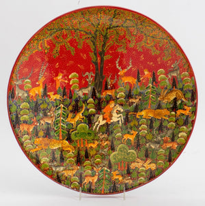 Persian Lacquered Wall Plate (8365096698163)