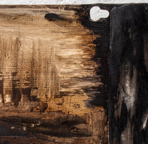 Abstraction Mixed Media Oil on Steel Panel (9894792397107)