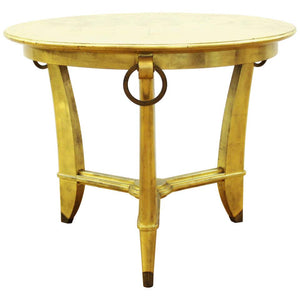 Art Deco Revival Gold Foil Cocktail Table (6720021823645)