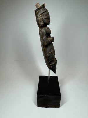 778 India Carved Wood of Shakti Goddess (7614693015709)