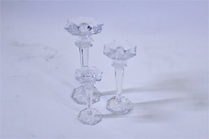 Italian Candlesticks marked "Colle", Set of 3 (7191241588893)