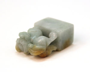 Chinese Jade Chop Seal with Foo Dog (6719998623901)