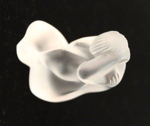 Modern Lalique Crystal Art Glass Nude Figurine (6719991447709)