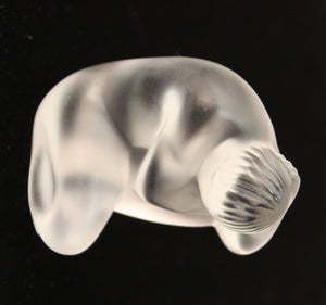 Modern Lalique Crystal Art Glass Nude Figurine (6719991447709)