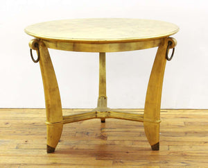 Art Deco Revival Gold Foil Cocktail Table (6720021823645)