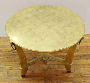 Art Deco Revival Gold Foil Cocktail Table (6720021823645)