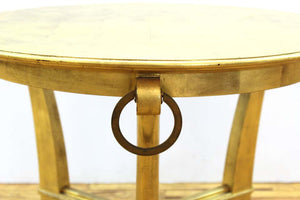 Art Deco Revival Gold Foil Cocktail Table (6720021823645)