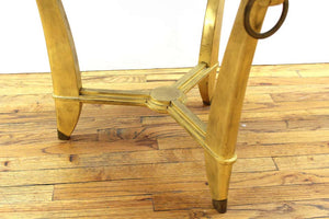 Art Deco Revival Gold Foil Cocktail Table (6720021823645)