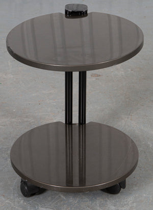 Post-Modern Mixed Media Two Tier Side Table (7220315291805)