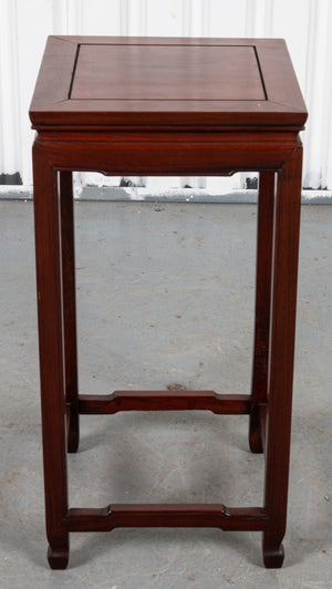 Chinese Hardwood Side Table (7231984271517)