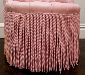 Pink Upholstered Maquilleuse Boudoir Chair (7226710753437)