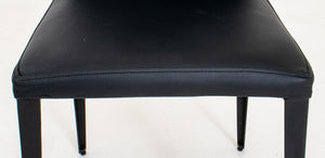 Italian Modern Style Black Dining/Side chairs, 3 (7602544509085)