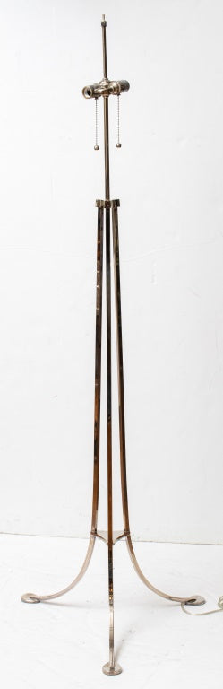 Visual Comfort & Company Chrome Floor Lamp (7399845265565)