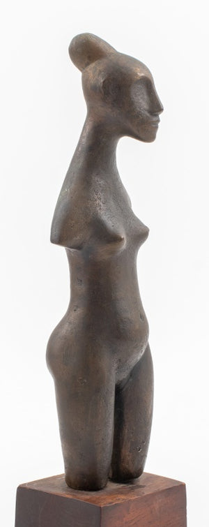 Modern Bronze Female Nude Sculpture (7581156114589)