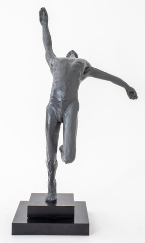"Dancer," Polymer Clay Sculpture (8012147884339)
