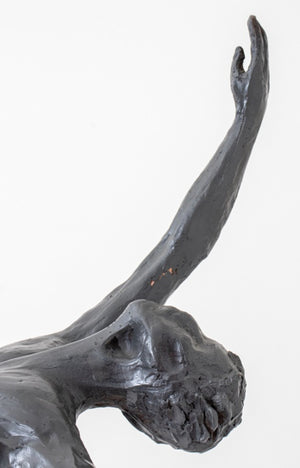 "Dancer," Polymer Clay Sculpture (8012147884339)