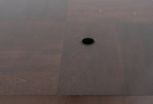 Executive Charcoal Maple Wood Office Desk (8080506421555)