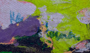 Kayo Lennar 'Purple Abstraction' Oil on Canvas (8091857518899)