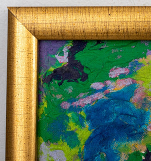 Kayo Lennar 'Purple Abstraction' Oil on Canvas (8091857518899)