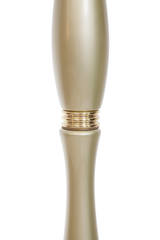 Brazilian Mid-Century Modern Torchiere Lamp in Light Gold (6719613829277)